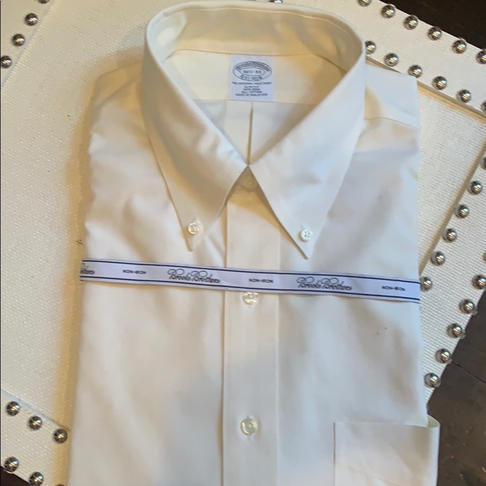Brooks brothers non iron shirt